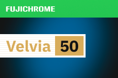 Fujifilm Fujichrome Velvia 50